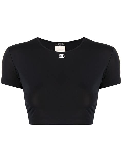 chanel t shirt vendita online|pre owned Chanel tops.